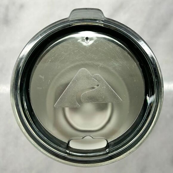 Ozark Trail Double Wall Vacuum Stainless Steel Tumbler With Lid White 30oz - Picture 3 of 5